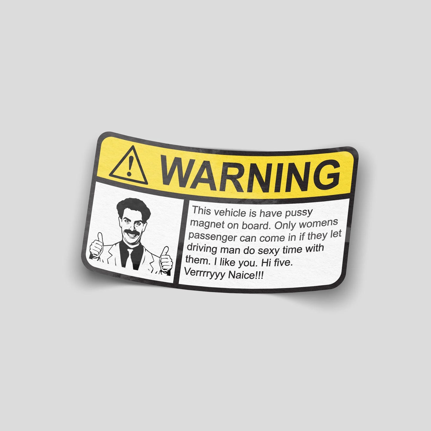 Safety warning labels