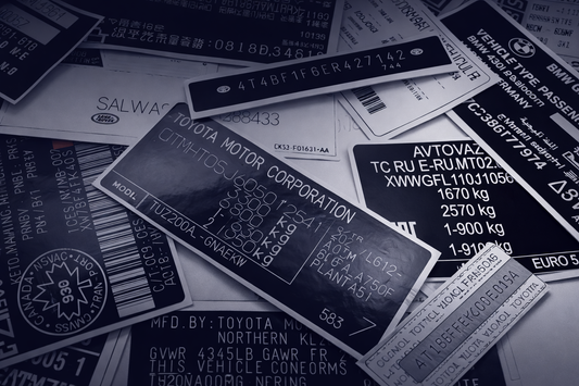 How Laser Made VIN Stickers and Chassis Plates Enhance Security for Stolen Recovered Vehicles Across the Globe