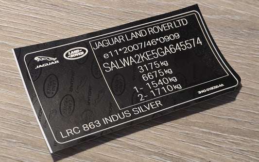 The Hidden Role of Laser Made VIN Tags in Chassis ID and Anti Tamper Labels for Stolen Recovered Vehicles Across the Globe