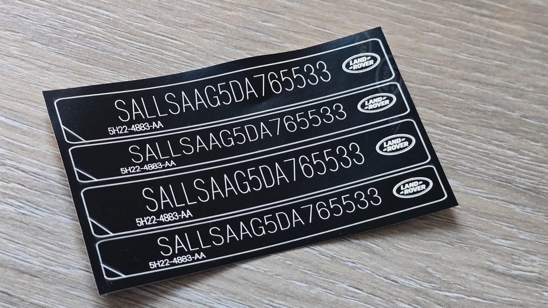 MOT Failure Due to Missing or Damaged VIN Plate – What You Must Do (UK 2026 Guide)