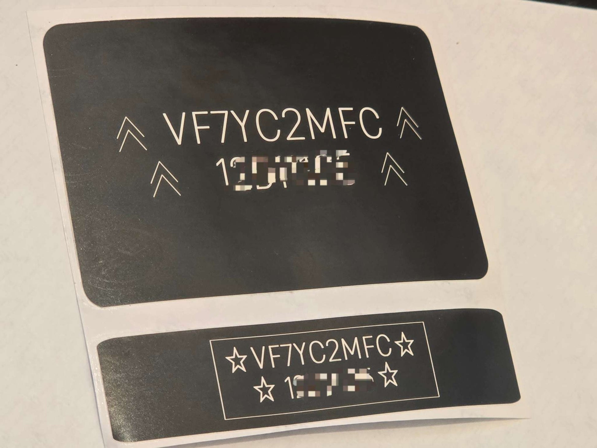 BMW UK – BMW VIN stickers and car VIN labels

Mercedes-Benz UK – Mercedes VIN decals and tamper-proof VIN stickers

Audi UK – Audi vehicle identification number stickers and OEM VIN labels

Ford UK – Ford VIN stickers, custom automotive VIN labels

Toyota UK – Toyota VIN decals and replacement VIN stickers

Volkswagen UK – VW VIN stickers and durable car VIN labels

Honda UK – Honda VIN decals, tamper-proof vehicle ID stickers

Nissan UK – Nissan VIN stickers and OEM-compliant VIN labels

Jaguar UK – Jaguar