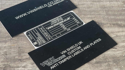 Focus VIN Label - VINSHIELD UK