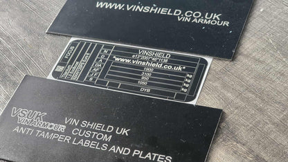 Focus VIN Label - VINSHIELD UK