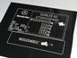 Mercedes-Benz c220 VIN label replacement UK showing detailed vehicle identification and weight specifications
