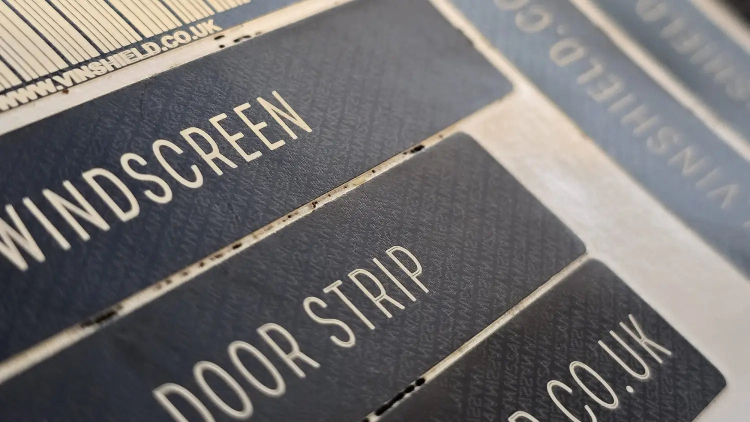 Australia vehicle identification label and compliance style VIN marking example