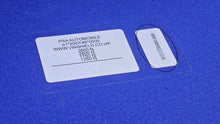 Renault VIN door label replacement sticker for PSA automobiles with weight specifications and waterproof durable design