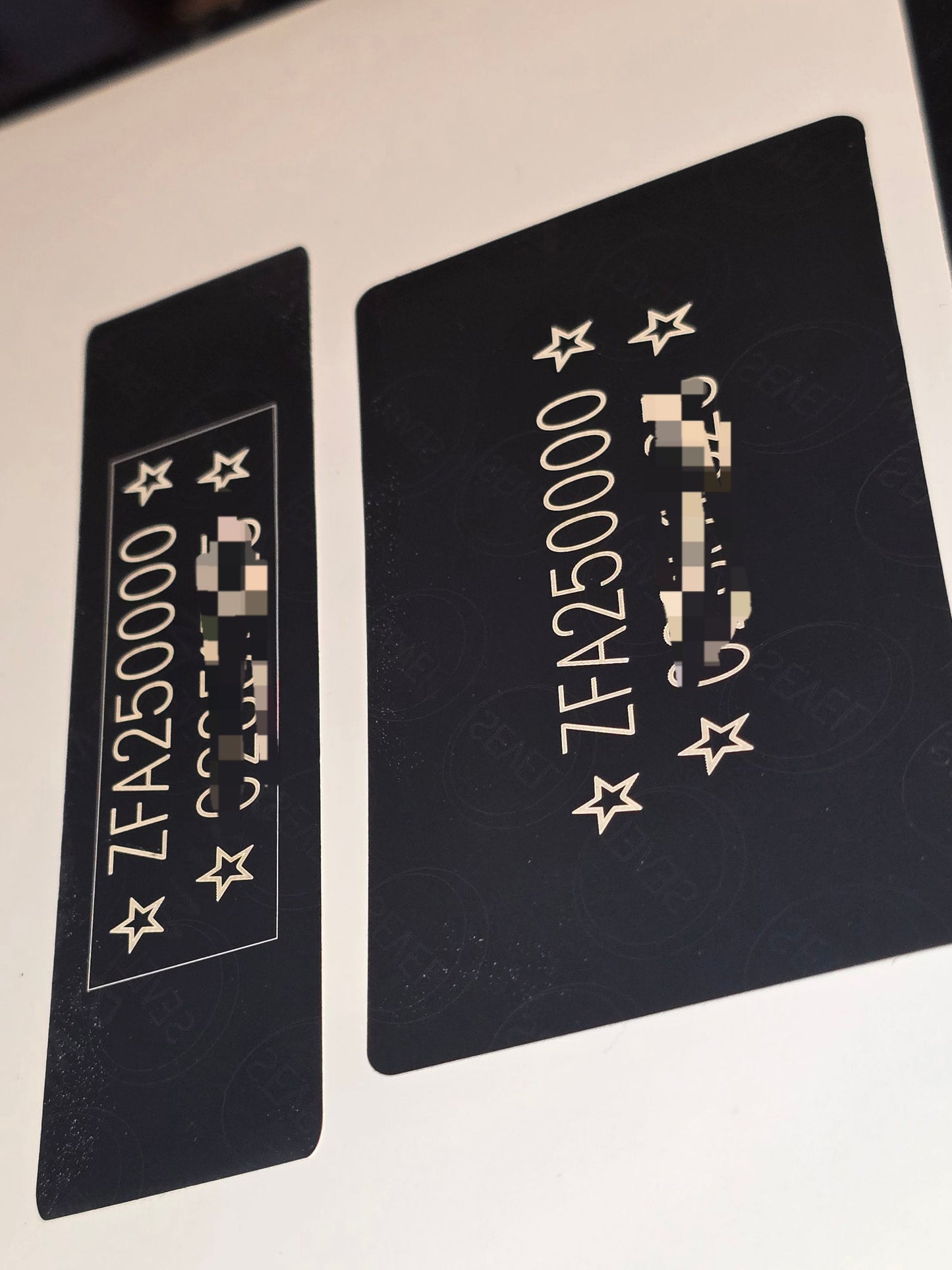 Fiat Ducato VIN Label Replacement UK - DVLA Compliant Decal