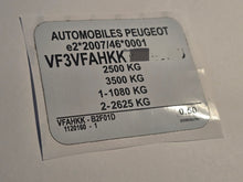 Peugeot Boxer - VIN SHIELD UK LTD