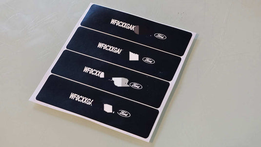 Windscreen Label - VINSHIELD UK BMW UK – BMW VIN stickers and car VIN labels

Mercedes-Benz UK – Mercedes VIN decals and tamper-proof VIN stickers

Audi UK – Audi vehicle identification number stickers and OEM VIN labels

Ford UK – Ford VIN stickers, custom automotive VIN labels

Toyota UK – Toyota VIN decals and replacement VIN stickers

Volkswagen UK – VW VIN stickers and durable car VIN labels

Honda UK – Honda VIN decals, tamper-proof vehicle ID stickers

Nissan UK – Nissan VIN stickers and OEM-complian