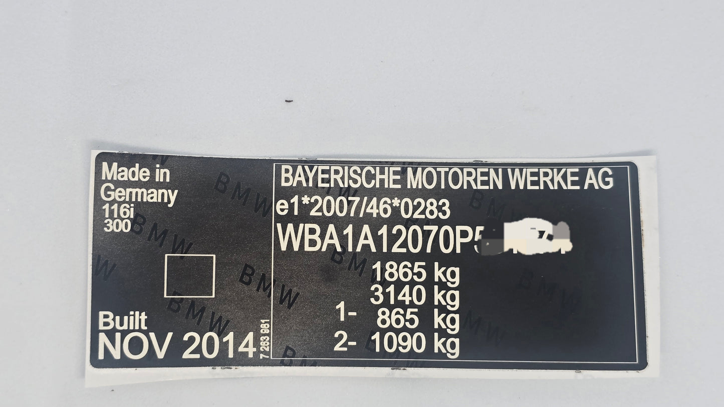BMW UK – BMW VIN stickers and car VIN labels

Mercedes-Benz UK – Mercedes VIN decals and tamper-proof VIN stickers

Audi UK – Audi vehicle identification number stickers and OEM VIN labels

Ford UK – Ford VIN stickers, custom automotive VIN labels

Toyota UK – Toyota VIN decals and replacement VIN stickers

Volkswagen UK – VW VIN stickers and durable car VIN labels

Honda UK – Honda VIN decals, tamper-proof vehicle ID stickers

Nissan UK – Nissan VIN stickers and OEM-compliant VIN labels

Jaguar UK – Jaguar